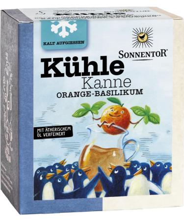 Sonnentor Sonnentor Fresh organic teapot basil orange (6 x 40g)