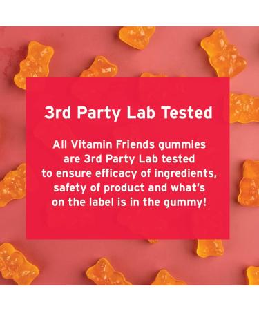 Vitamin Friends Vegan Kids Appetite Stimulant & Weight Gainer Gummies - 60ct Orange Flavor - Buy Online on GoSupps.com