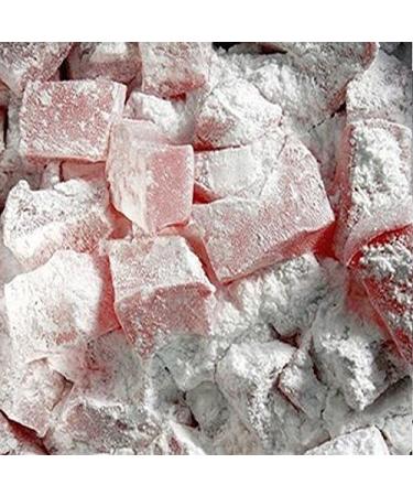 Greek Turkish Delight (Loukoumi Loukoum Lokum) Bites Rose Flavor 400gr - Buy Online on GoSupps.com