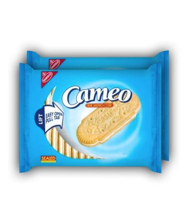 Nabisco Cameo Creme Sandwich Cookies, 14.5 Oz (Pack of 2) Sandwich Cookies 14.5 Ounce (Pack of 2)