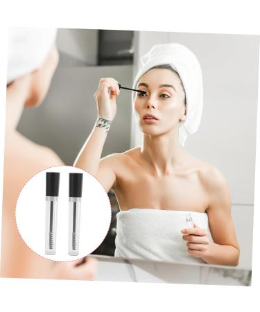 Healeved 4 Sets Empty Mascara Tube Clear Mascara for Eyelashes Volume Clear Eyelash Mini Funnel Plastic - Buy Online on GoSupps.com