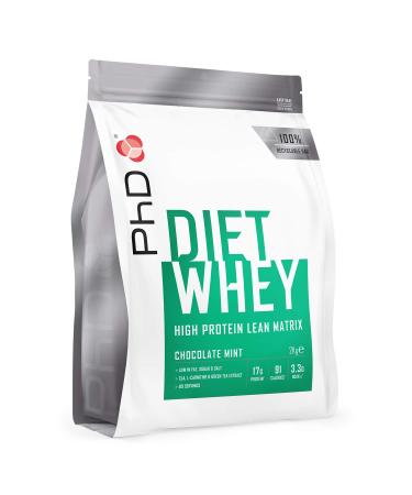 PhD Nutrition DIET Whey Protein Powder Leaning whey protein protein powder sugar arm - chocolate mint 2 kg (80 portions) chocolate mint 2kg