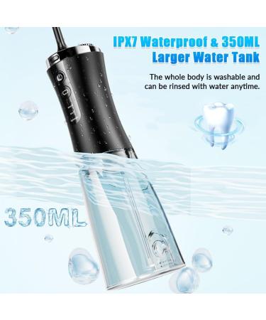 Prabensei Water Flosser - Upgrade 350ML Cordless & Rechargeable IPX7 Waterproof Portable Oral Care for Home & Travel - Buy Online on GoSupps.com