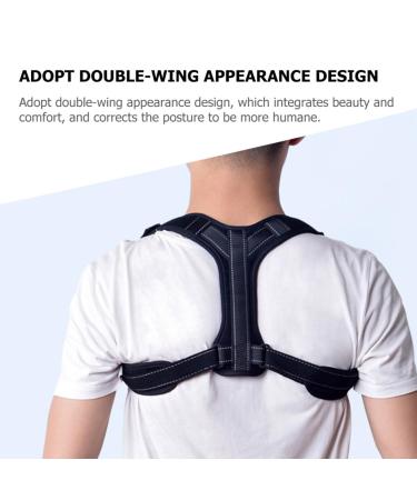 Buy Mobestech Adjustable Upper Brace Posture Corrector | Portable Belt Strap | Adjustable Support Harness | 24x17cm Black - International Shipping Available - Buy Online on GoSupps.com