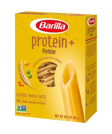 Barilla Plus Penne Pasta 14.5 oz - Pack of 8 | Nutritious Multigrain Pasta - Buy Online on GoSupps.com