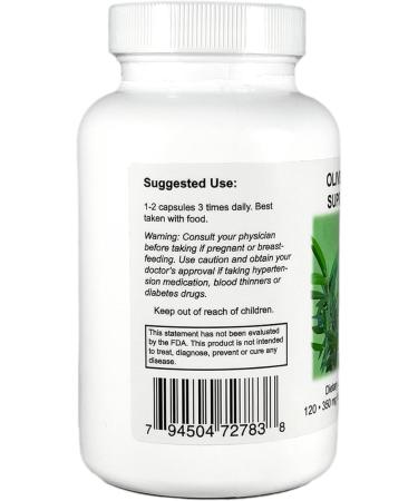 Supreme Nutrition Olive Leaf Capsules - 120 Pure 375mg Capsules | 750mg per Serving - Buy Online on GoSupps.com