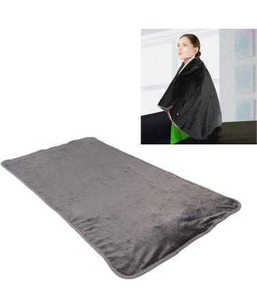 USB Electric Heating Ceiling - Soft Velvet Design with 3 Timing Options for Home Office & Car (Gray) - Buy Online on GoSupps.com