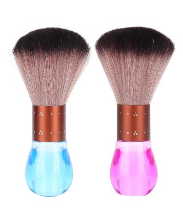 Shop Blue Neck Dust Brush - Ideal for Hairdressers & Salons | Facial & Cleavage Hair Removal Tool - Buy Online on GoSupps.com