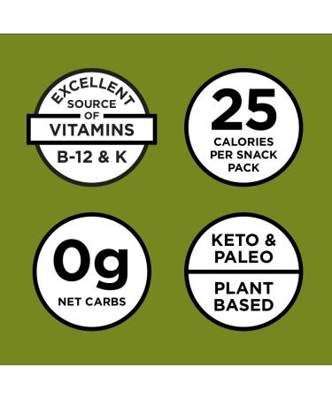 gimMe Organic Roasted Seaweed Sheets - Extra Virgin Olive Oil, Keto & Vegan Snack, Gluten Free, 6 Count - Buy Online on GoSupps.com