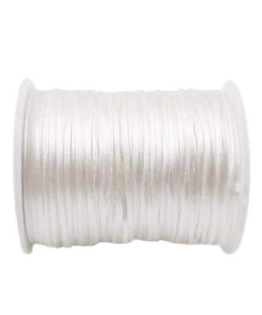 Promise Babe 75M Cord for Bracelets 1 mm Thin White Craft Cord Thread for Beading DIY String Bead Cord Jewelry Cord Pacifier Chain Necklace Teething Ring Jewelry Making - Buy Online on GoSupps.com