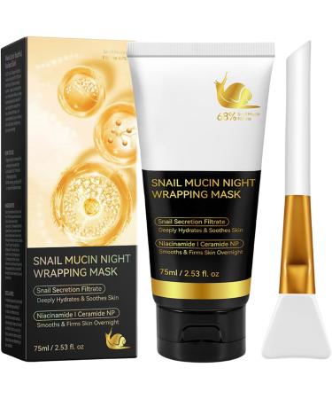 Wrap-Around Mask 75ml Night Face Mask Soothing Moisturizing Clay Post-Sport Makeup Morning Routine - Buy Online on GoSupps.com