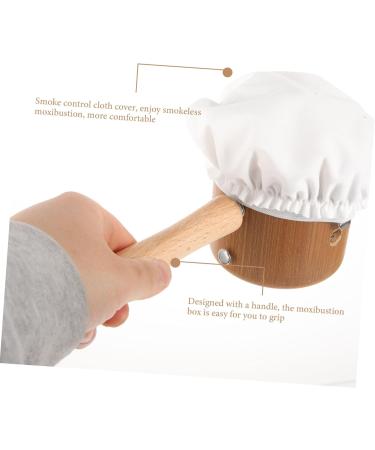 Plafope Handheld Moxibustion Device Set - Chinese Wooden Moxa Rod Burner & Scalding Protection Box - Buy Online on GoSupps.com