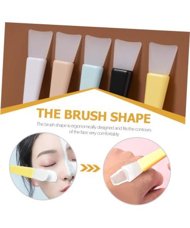 Ipetboom 2 Sets Brush Facial Mud Brush Applicator Brush Facial Mud Applicator Care Tools Silicone Facial Brush Body Butter Applicator Beauty Tools - Buy Online on GoSupps.com