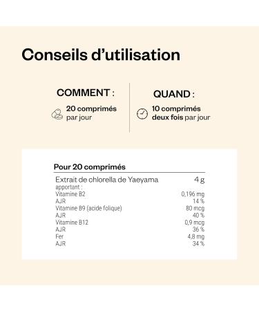 Chlorella - Extrait d'Algue Verte - Aide Maintenir une Fonction Intestinale Normale - Soutient le Foie et le Syst me Immunitaire - Enrichi en Prot ines Fer Vitamine B12 - Vegan - SuperSmart - Buy Online on GoSupps.com