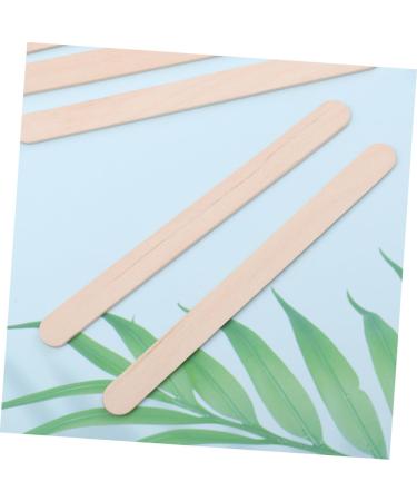 Hapinary 150 PCS Spatula Wax Sticks Premium Wooden Hair Removal Tool for Depilatory Waxing | International Shipping Available - Buy Online on GoSupps.com
