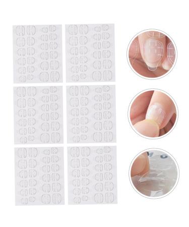 Healeved 20 Sheets Double Sided Adhesive Nail Stickers Nail Art Stickers Clear Nail Gel Labels Press on Nail Sticky Tabs Press on Nails Sticky Tabs Manicure Plastic Double Sided Sticker - Buy Online on GoSupps.com