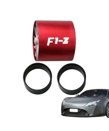 Houssem Auto-Turbonator one-sided SUV Turbo-turbine super charging device replacement car turbonator for travel camper motorhome car convertible car truck SUV one-sided red one-sided