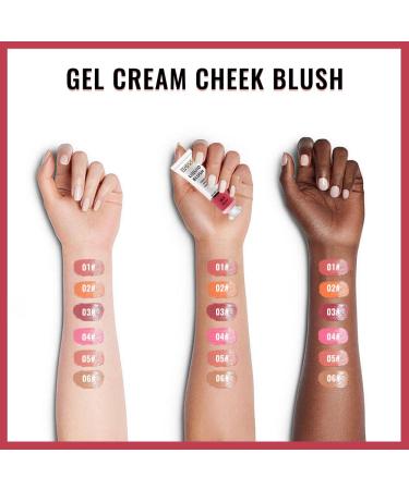 Erinde Gel Cream Blush Makeup 03#Mature - Dewy Finish, Lightweight & Breathable Water-Based Liquid Blush for Summer Refreshing Makeup - Buy Online on GoSupps.com