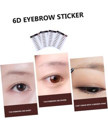 DOITOOL 4pcs Grooming Sticker Tool for Waterproof Hair-like Stimulation D Eyebrows Girl Makeup Female - Buy Online on GoSupps.com