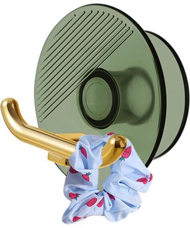 Woteg Plug-In Cable Holder | Drill-Free Toothbrush & Key Organizer | Self-Adhesive Hooks for Razors Coats & Towels - Translucent Green - Buy Online on GoSupps.com