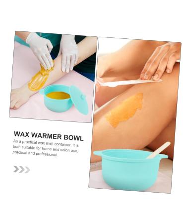 Beavorty 5-Stack Wax Melts Silicone Mixing Bowl for Hair Removal | Durable Silicone Wax Bean Shells & Child-Safe Wooden Pebble Gel - Buy Online on GoSupps.com