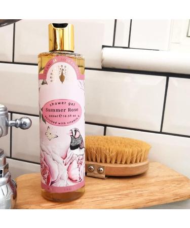 The English Soap Company Summer Rose Shower Gel 300mls - Buy Online on GoSupps.com
