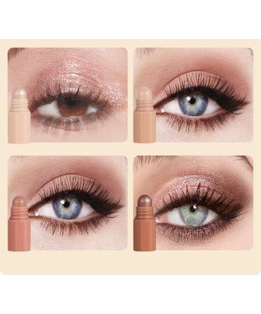 4 Colour Eyeshadow Pencil Eyeshadow Pencil Cream Stick Matte & Shimmer Eyeshadow Set Waterproof Glitter Eyeshadow Face & Eye Highlighter Pen for Long Lasting (B) - Buy Online on GoSupps.com