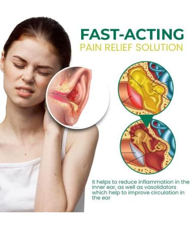 Organic Ear Support Elixir - PureHear Natural Ear Oil for Ringing Ears & Pain Relief (1pcs) - Buy Online on GoSupps.com