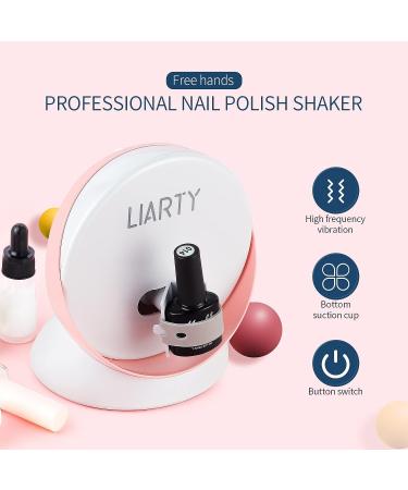 Adjustable Nail Polish Shaker Mixer Machine for Evenly Mixing Gel Polish, Varnish, Eyelash Glue, Ink, Paints - 110V (Pink) - Buy Online on GoSupps.com