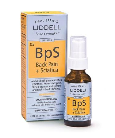 Liddell Homeopathic Back Pain/Sciatica 1 Oz3