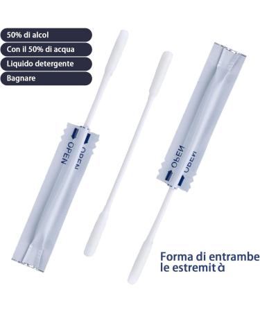 IQOS Cleaning Sticks - 60 Pcs Wet Alcohol Double Head Swabs for IQOS 2.4, 2.4 Plus, 3.0 Duo, Lil, LTN, HEETS, GLO Heater - Buy Online on GoSupps.com