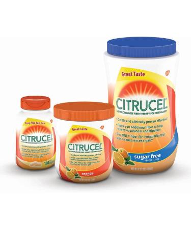 Citrucel Fiber Therapy Caplets for Irregularity - 180 Easy-to-Swallow Methylcellulose Fiber Caplets - Buy Online on GoSupps.com
