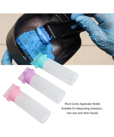 Root Comb Applicator Bottle 6 Oz Hair Oil Applicator Graduated Scale Accurate Measurement for Salon - Buy Online on GoSupps.com