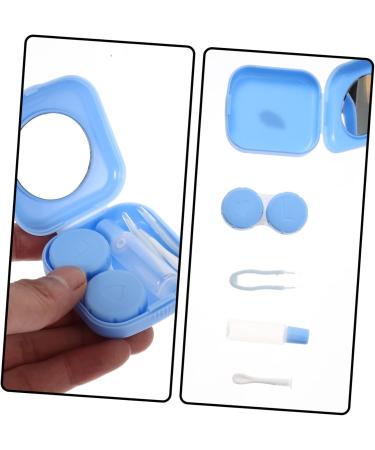 Gatuida Travel Lens Case - 6-Sentence Contact Lens Container for Color Contacts | Eye Lens Organizer & Care Solution Storage Box - Buy Online on GoSupps.com