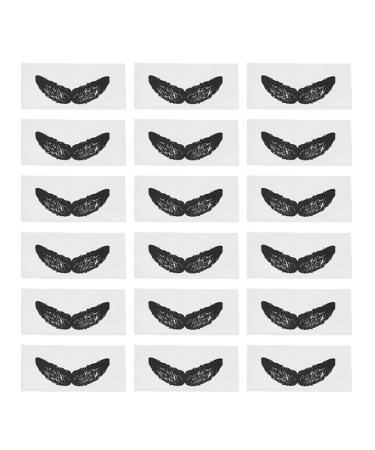 ULTECHNOVO Autocollants pilation Poils du Nez Moustache 100 Pcs Taille Unique Adh sifs Cire Polypropyl ne pour Hommes Usage Quotidien Protection Barbe Visage