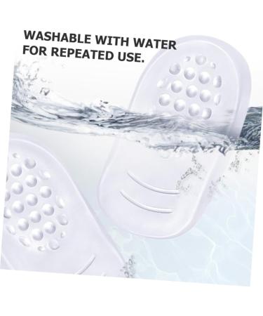 Buy Healvian 16 Pairs Self-Adhesive Gel Heel Cushions | Reusable Silicon Inserts for Comfort & Damping - Perfect for Women's Heels - Buy Online on GoSupps.com