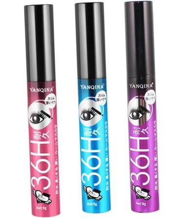 TOVINANNA 6 pcs Purple Lady Blue Lengthening Mascara Red Lashes Tube Waterproof Fiber for Curling - Buy Online on GoSupps.com