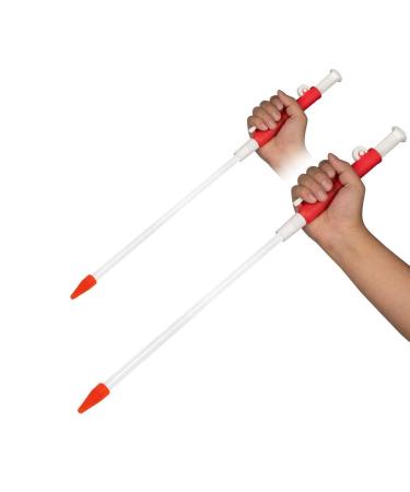 Aquarium Choice Coral Feeder Long Syringe Tube Newest Version 58CM/22.83Inch Length Two Units(Patented Product)