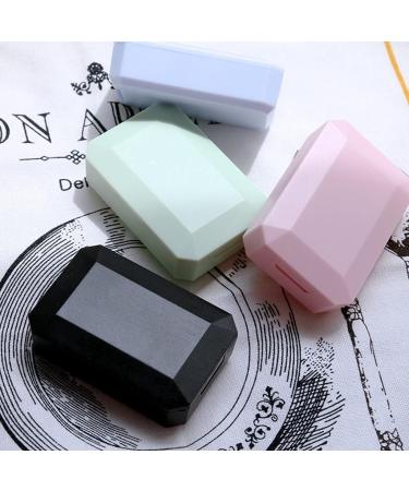 MthH Portable Black Contact Lens Housing Box | Stylish & Compact Dual Set for Cosmetics - Buy Online on GoSupps.com