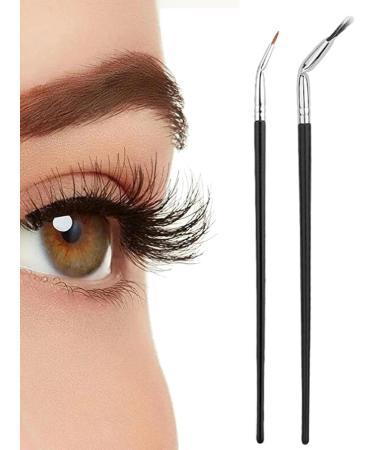 Mascara Fan Brush 120 Angle Eyeliner Brushes Multipurpose Makeup Tool for Lashes and Eyeliners Creating The Perfect Makeup - Buy Online on GoSupps.com