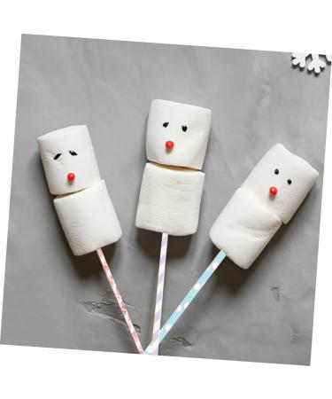 MAGICLULU 100pcs Marshmallow Stick Paper Lolly Sticks Paper Sticks for Cotton Candy Stick Candy Paper Sticks Floss Sugar Cane Sticks Marshmallow Cones Candy Bars Cake Decorate Lollipop - Buy Online on GoSupps.com