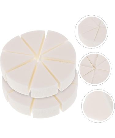 FRCOLOR 4 Sets Triangular Sponge Puff Facial Sponges Makeup Sponge Wedges Mineral Foundation Powder Latex Sponge Puff Powder Puffs for Face Powder White Mini Emulsion Girl Dry Puff - Buy Online on GoSupps.com