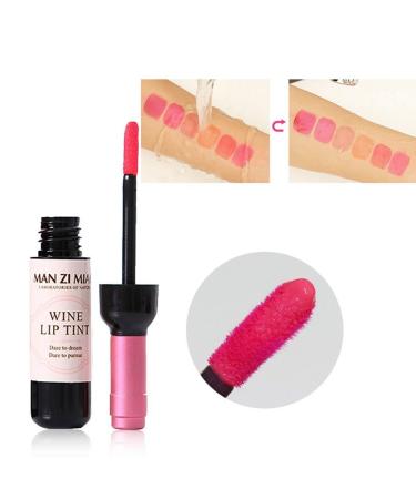 Sovoncare Manzimiao Matte Liquid Lipstick 6 Color Set - Waterproof Long Lasting Wine Lip Tint for Natural Lips - Mini Makeup Sticks in Wine Bottle Design - Buy Online on GoSupps.com