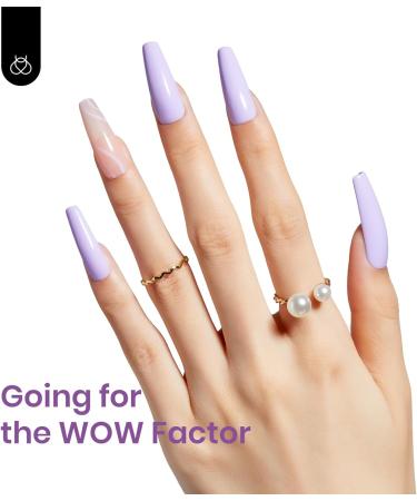 Beetles Gel Polish 15ml Lilac Dreams - Soft Light Purple Lavender Gel Nail Polish for Salon Quality Manicures at Home - Buy Online on GoSupps.com