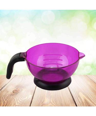 Minkissy Hair Coloring Bowl - DIY Purple Dyeing Bowl for Hair Colorists - Buy Online on GoSupps.com