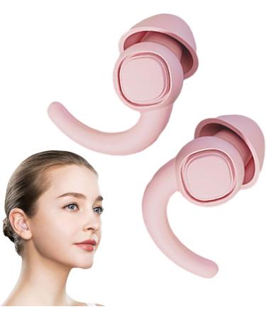 Earplugs for Snoring Blocking | Reusable Ear Plugs for Sleeping - Portable Calm Ear Plugs for Travel Sleep Noise Sensitivity Meditation Lvtfco Light Pink - Buy Online on GoSupps.com