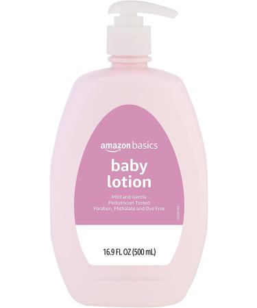 Amazon Basics Baby Lotion 16.9oz 4-Pack - Mild & Gentle Formula (Formerly Solimo) - Buy Online on GoSupps.com