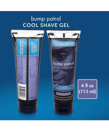 Bump Patrol Cool Shave Gel 4oz - Soothes Sensitive Skin | Fast International Shipping - Buy Online on GoSupps.com