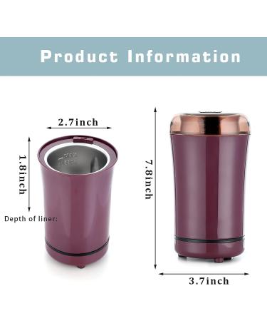 Multifunctional Electric Pill Crusher Grinder - Grind Medicine & Vitamins for Elderly, Children, or Pets - Purple Pill Grinder for Small/Large Pills - Buy Online on GoSupps.com