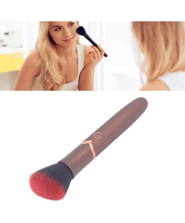 Electric Makeup Brush Makeup Brush for Blending Contouring Highlight 10 Levels Soft Bristles Ergonomic Grip Blush Brush for Contouring Highlight Airbrush (Brown) - Buy Online on GoSupps.com